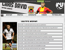 Tablet Screenshot of chrisdavid.nl